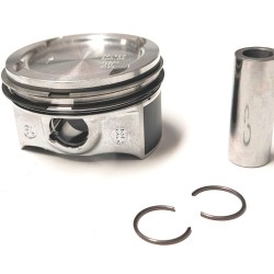 Piston with Rings for Vauxhall 1.4 - A14NE, B14NE, D14NEJ