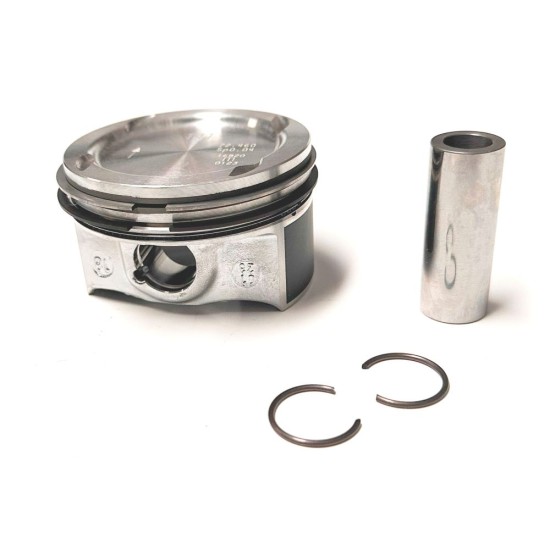 Piston with Rings for Vauxhall 1.4 - A14NE, B14NE, D14NEJ