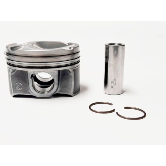 Piston with Rings for Nissan  Juke, Pulsar & Qashqai 1.2 DIG-T - HRA2DDT