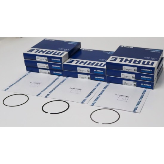 Set of 8 Mahle Piston Rings for BMW M3 4.0 & 4.4 V8 S65B40A & S65B44A 