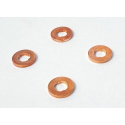 Set of 4 Injector seals / washers for Renault 2.0, 2.3 dCi