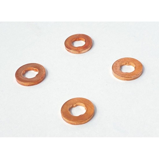 Set of 4 Injector seals / washers for Jeep 1.6, 2.0 CRD
