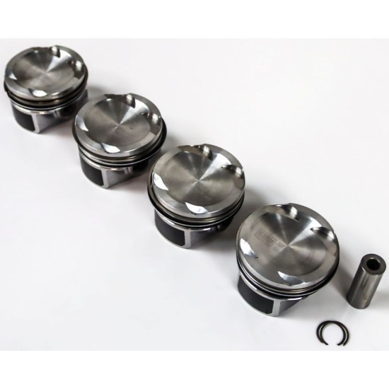 Set of 4 Pistons for VW Volkswagen 1.5 TSi - DADA, DFYA, DHFA, DPCA, DXDB