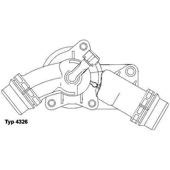 Water / Coolant Thermostat for BMW 2.0, 2.2, 2.5, 2.8, 3.0 - M52 & M54