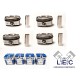 Set of 4 Pistons for Kia Carens, Cee'd, Pro Cee'd, Soul, Sportage 1.6 16v GDI - G4FD