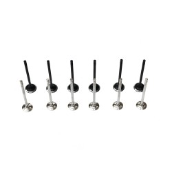 Set of 6 Inlet & 6 Exhaust Valves for Dacia Logan & Sandero 0.9 H4B