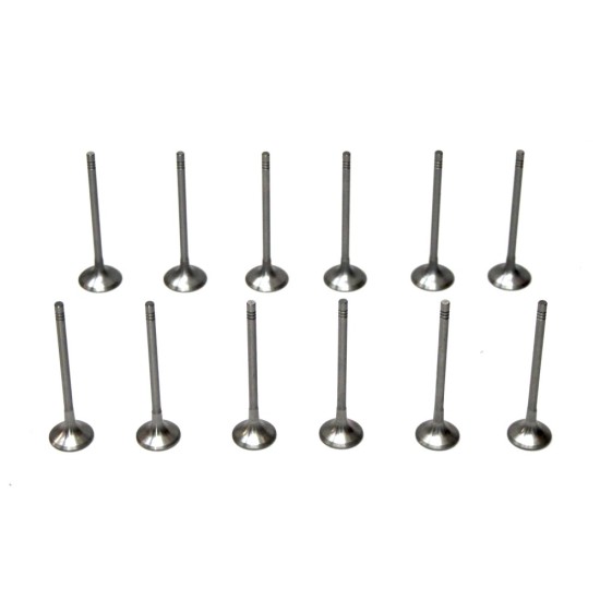 Set of 12 Engine Valves for Ford 1.0 998cc Ecoboost 