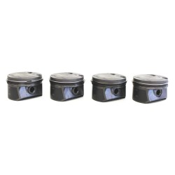 Set of 4 Pistons with Rings For Opel Adam & Corsa 1.2 16v -A12XEL, A12XER, B12XEL