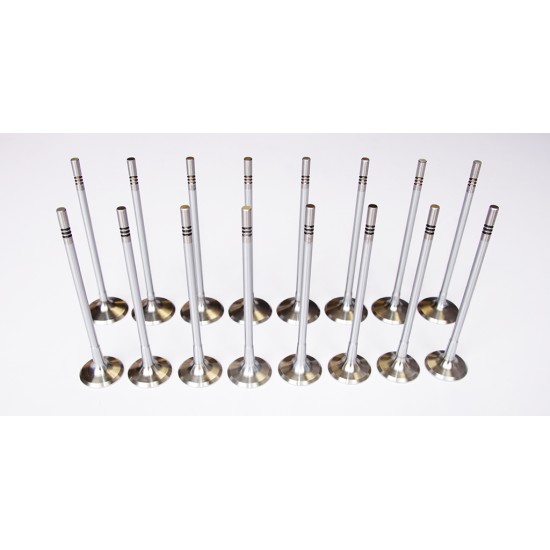 Set of Inlet & Exhaust Valves for Vauxhall 1.6 & 1.8 16v A16, A18, B16, Z16 & Z18