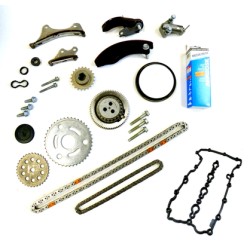 Timing Chain Kit with Gears & Oil Pump Chain Kit & Crankshaft Gear for Opel 1.6 16v B16DT